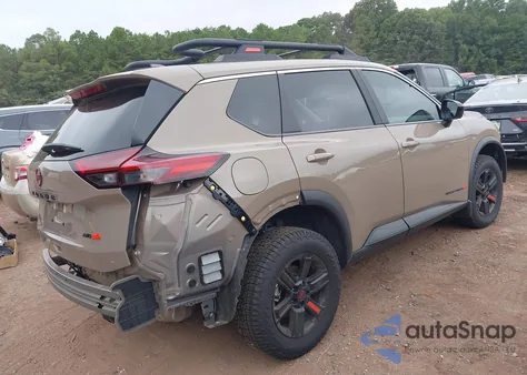 2025 Nissan Rogue Rock Creek from USA, damaged, VIN 5N1BT3BB8SC776468